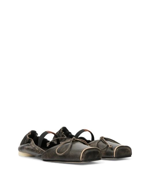 MM6 by Maison Margiela Natural Ballet Shoe