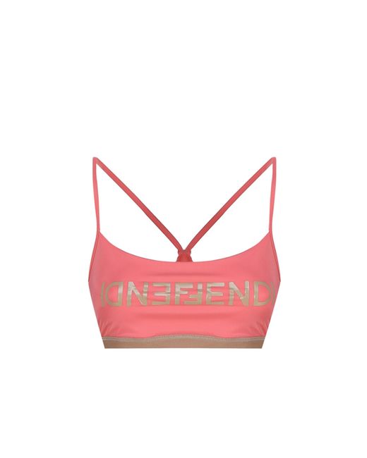 Fendi Pink Gym Top Bra