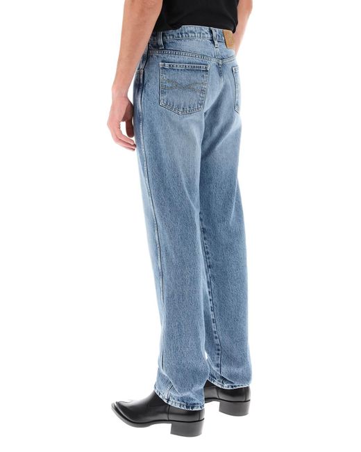 Jeans de corte recto de Bally de hombre de color Blue