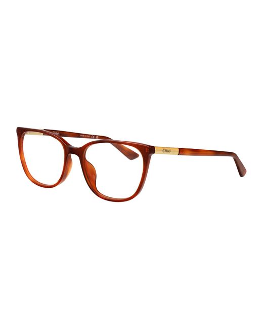 Chloé Brown Round Optical Ch0370 Ol 007