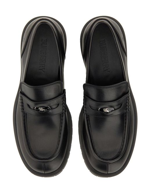 Burberry Black Moccasin "Rogue"