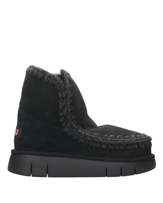 Mou Black Stiefel schwarz