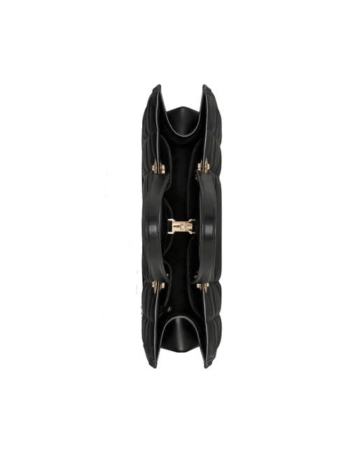 Dior Black Leather Tote Bag