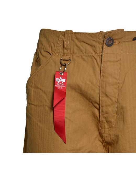 Alpha Industries Short in het Natural