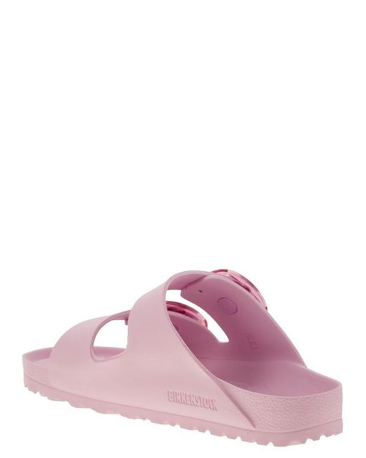 Birkenstock Arizona Big Buckle Eva Sandal Met Gespen in het Pink