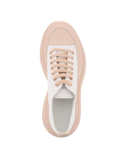 Alexander McQueen Tread Slick Sneakers in het Pink