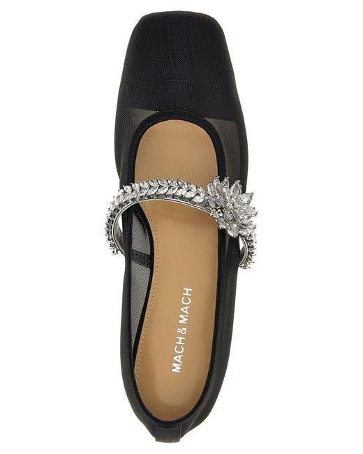 Mocassins Femme Mach & Mach en coloris Black