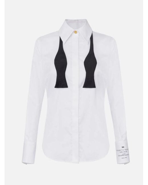 Elisabetta Franchi White Shirts