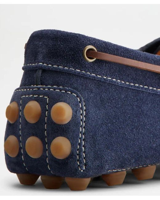 Tod's Blue Tod 's Gommino Blase