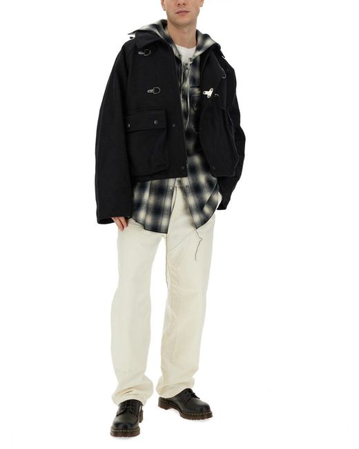 A.I.E. Gray Cotton Shirt for men