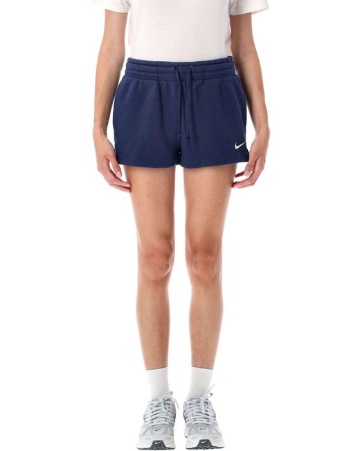 Nike Shorts Blauw in het Blue