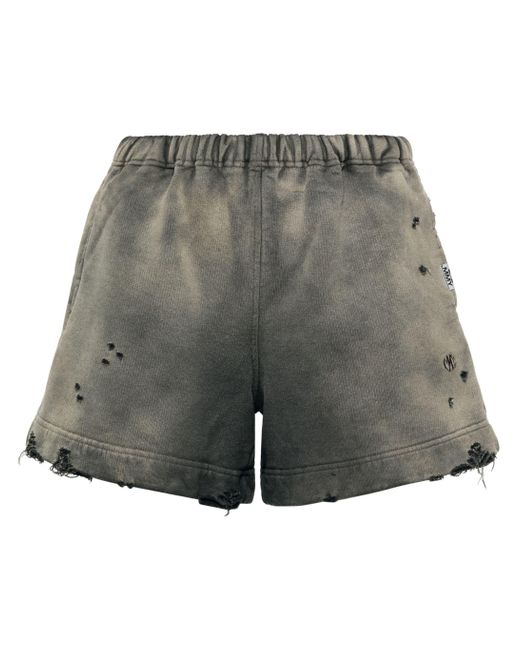 Bermudas con efecto envejecido Maison Mihara Yasuhiro de color Gray