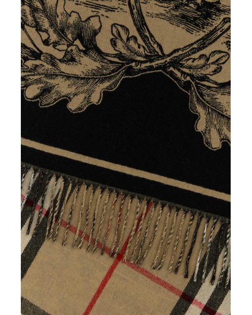 Burberry Black Scarves And Foulards