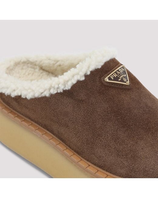 Prada Brown Mule