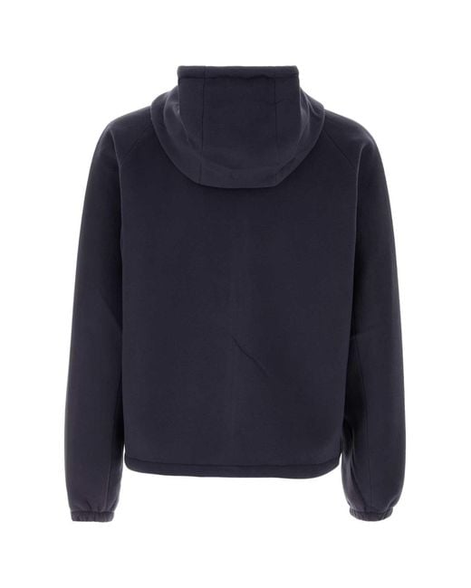 Prada Blue Pile Jacket for men