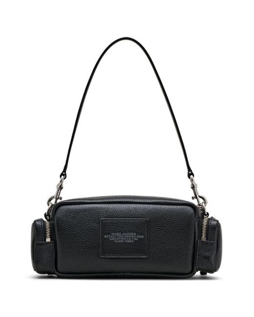 Marc Jacobs De Laadzak Lederen Schoudertas in het Black