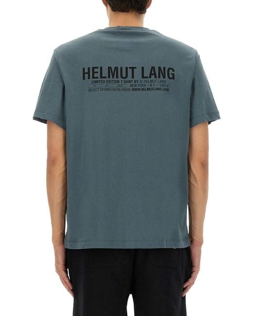 Helmut Lang Blue "Capsule" T Shirt