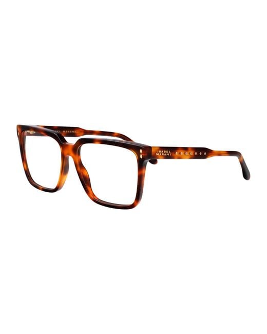 Isabel Marant Brown Squared Optical Im 0244 086