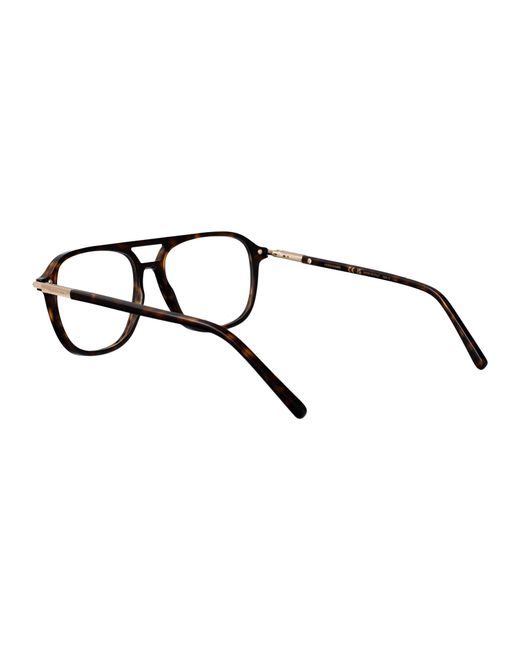 Ferragamo Black Acetate Glasses