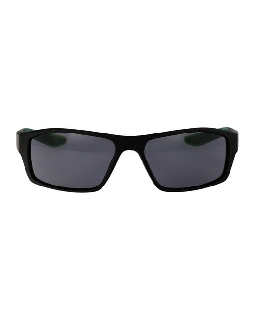 Nike Black Brazen Shadow Rectangle Frame Sunglasses