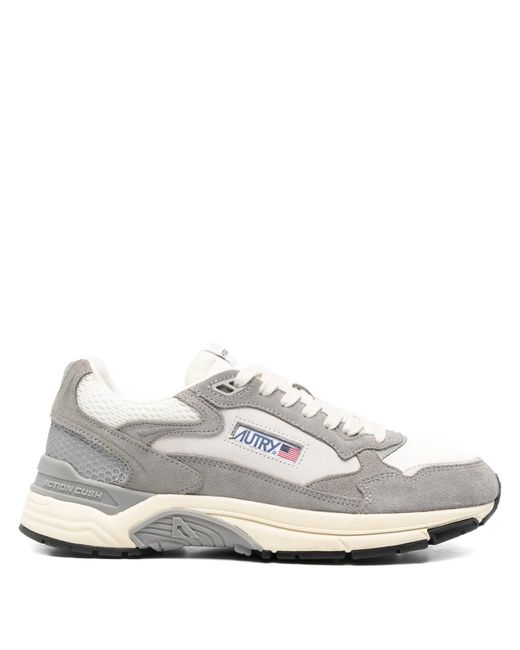 Autry White Hyperway Low Suebic/Mesh for men
