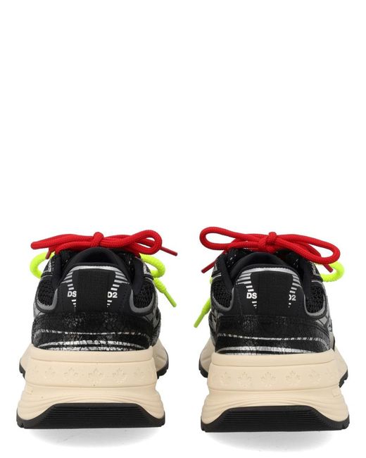 DSquared² Green Low-Top Running Sneaker for men