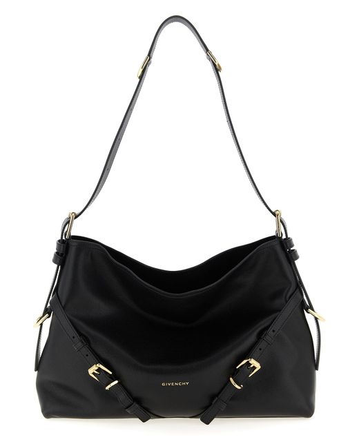 Givenchy Black 'Voyou' Medium Shoulder Bag