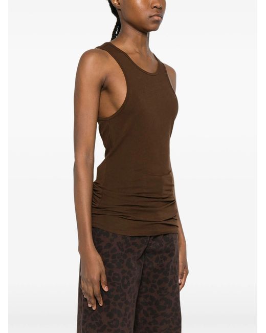 Entire studios Brown Muscle Tank Top
