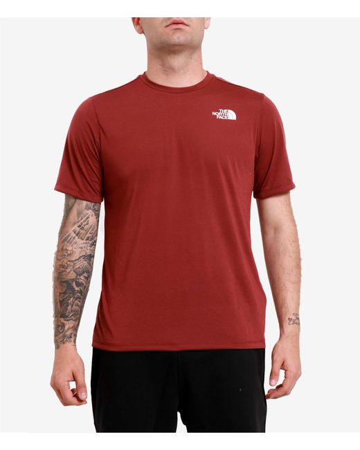 The North Face Red T Shirts And Polos