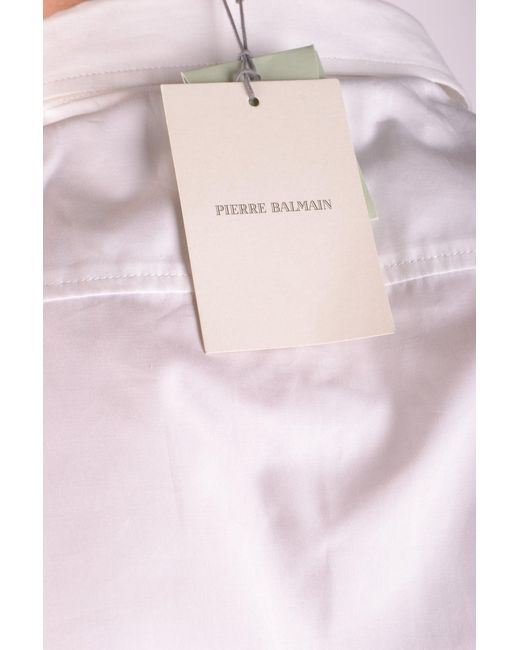 Balmain White Shirt for men