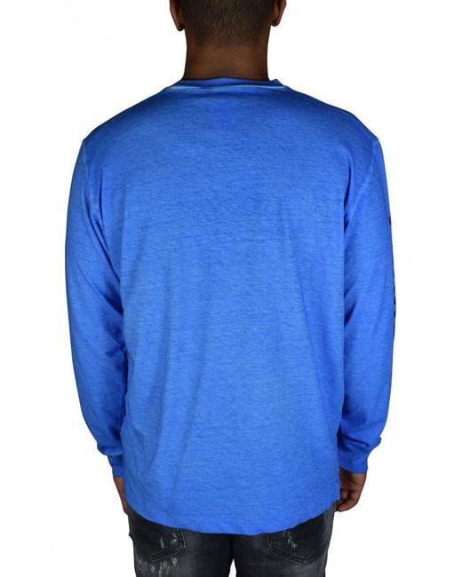 DSquared² Blue Long Sleeve T Shirt