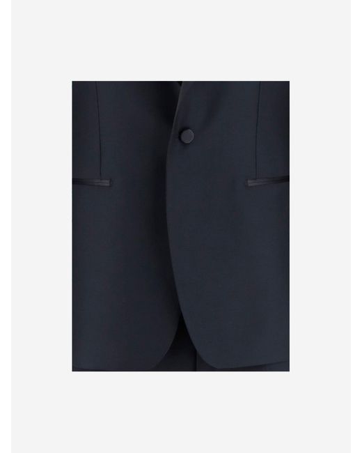 Tagliatore Wollkleid in Blue für Herren