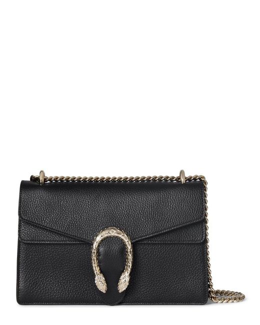 Gucci Black Shoulder Bag "Dionysus" Medium
