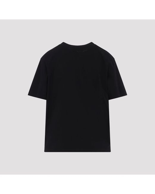 MM6 by Maison Margiela Black Cotton Top
