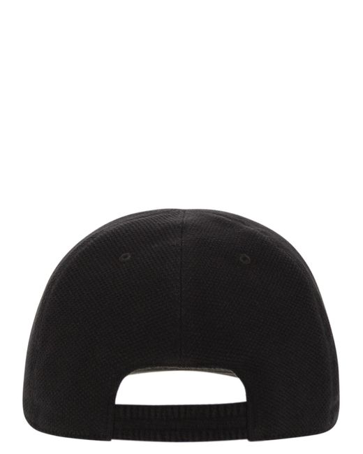 Kiton Baseballkappe Cotton in Black für Herren
