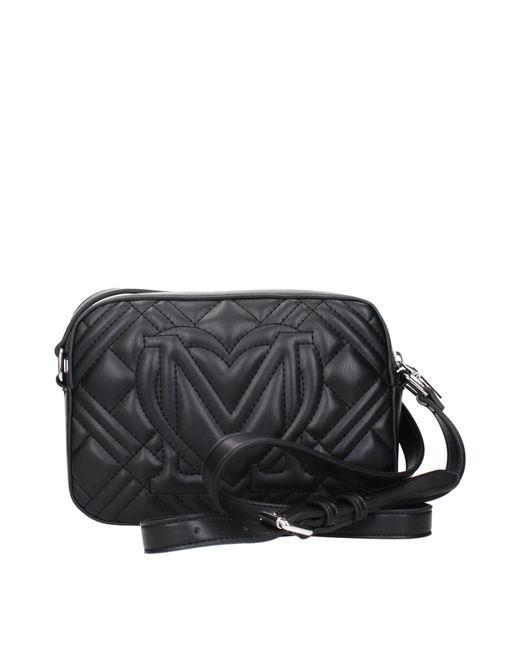 Love Moschino Black Crossbody Bags Polyurethane