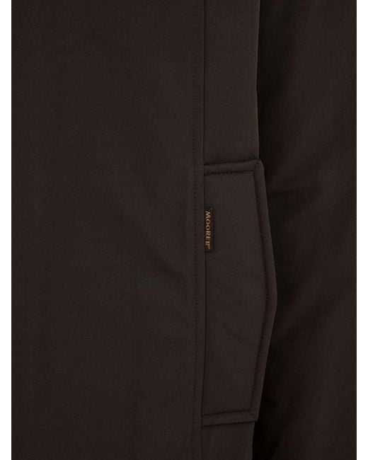 Moorer Coats Brown in het Black voor heren