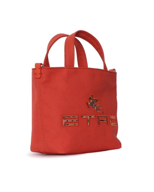 Etro Red Bag Canvas