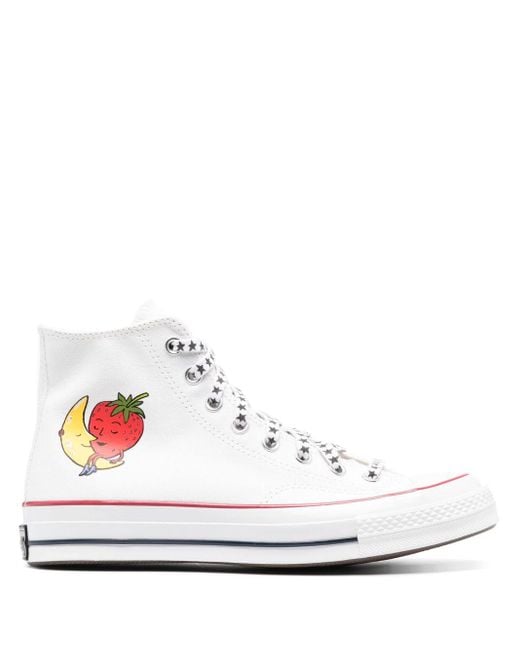 Sky High Farm White Sneakers Cotton Rubber for men