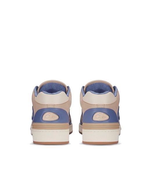 Dior Blue B57 Leather Sneakers for men