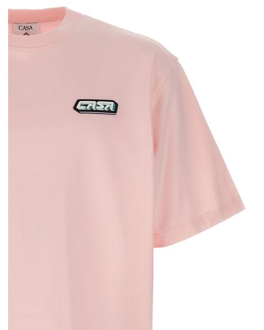 Camiseta de 'Casa Racing' Casablanca de hombre de color Pink