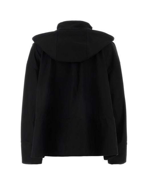 Loewe Black Gabardine Jacket