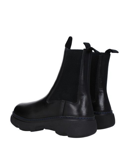 Burberry Boots Chelsea Men Skin Black voor heren