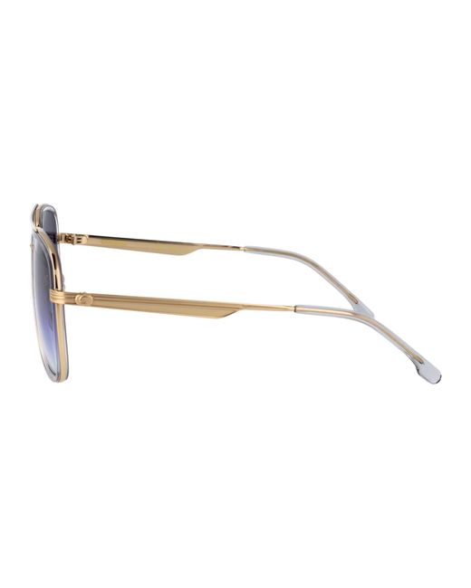 Carrera Blue Rectangular Sunglasses 3089/S Kb7