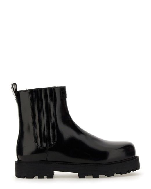 Givenchy Black Leather Boot for men