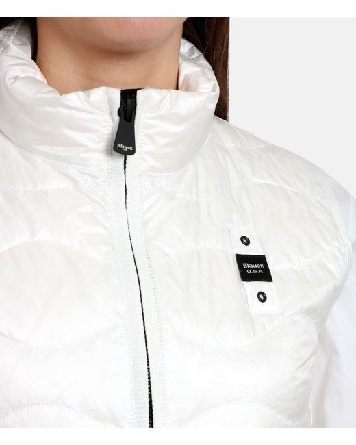 Pulls blancs Blauer en coloris White