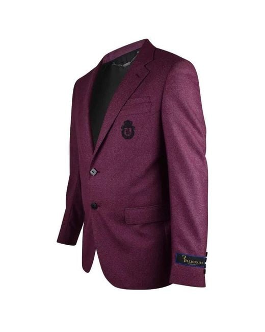 Billionaire Purple Blazer Jacket