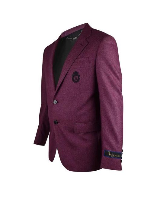Chaqueta estilo blazer multimillonario Billionaire de color Purple