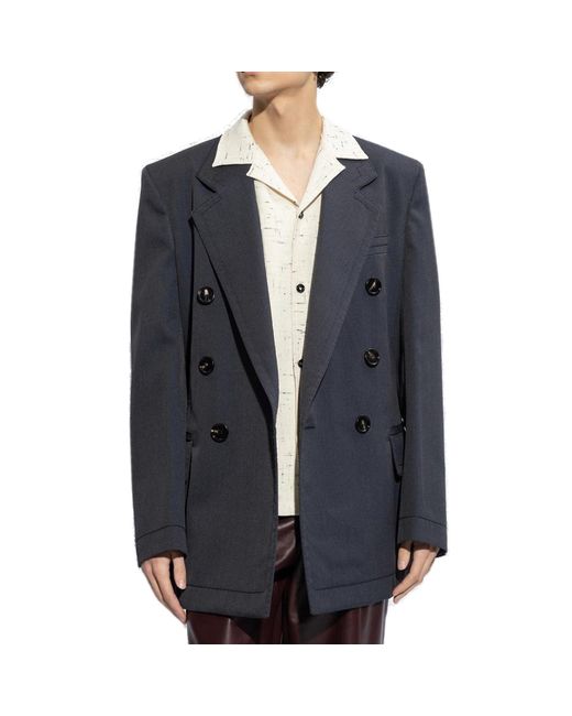 Bottega Veneta Blue Blazers for men