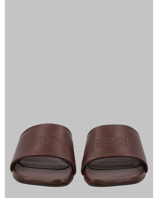 MM6 by Maison Margiela Brown Sandal Anatomic
